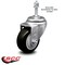 Service Caster 3.5 Inch Black Polyurethane Wheel Swivel 3/8 Inch Threaded Stem Caster SCC SCC-TS20S3514-PPUB-BLK-381615 - alternate 2